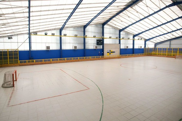 Pista de hockey patines en El Real Club Jolaseta