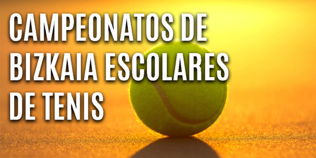 TENIS CTO BIZKAIA MENORES