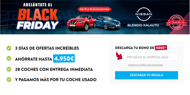 NISSAN BLACK FRIDAY