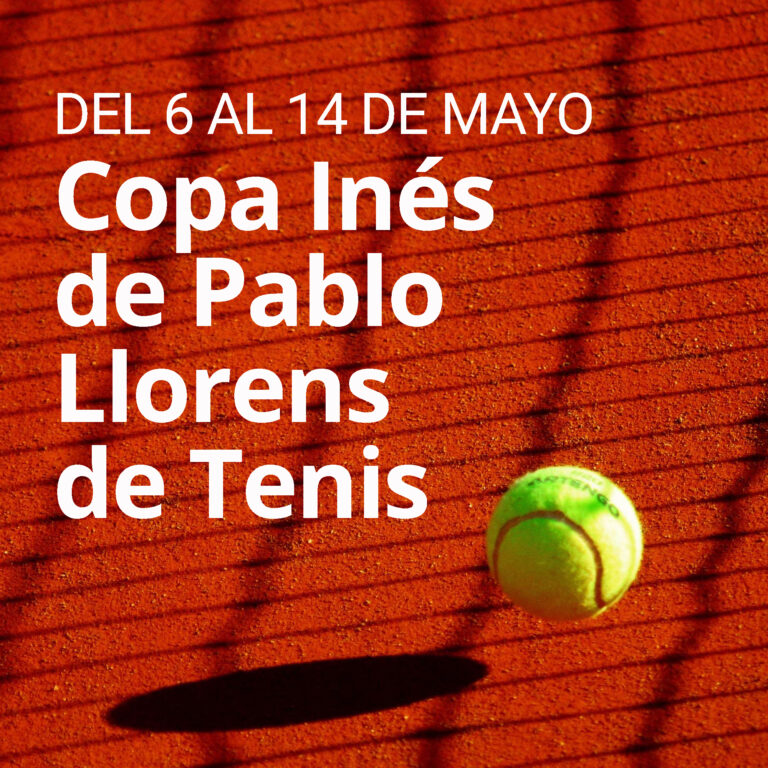 TENIS COPA INES DE PABLO LLORENS