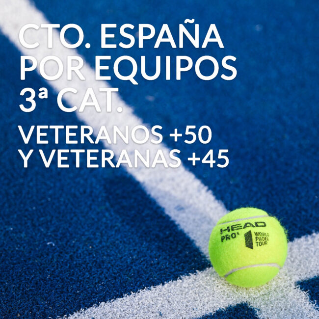 PADEL CTO ESPAÑA POR EQUIPOS