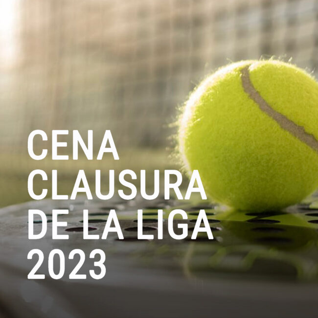 PADEL CENA CLAUSURA