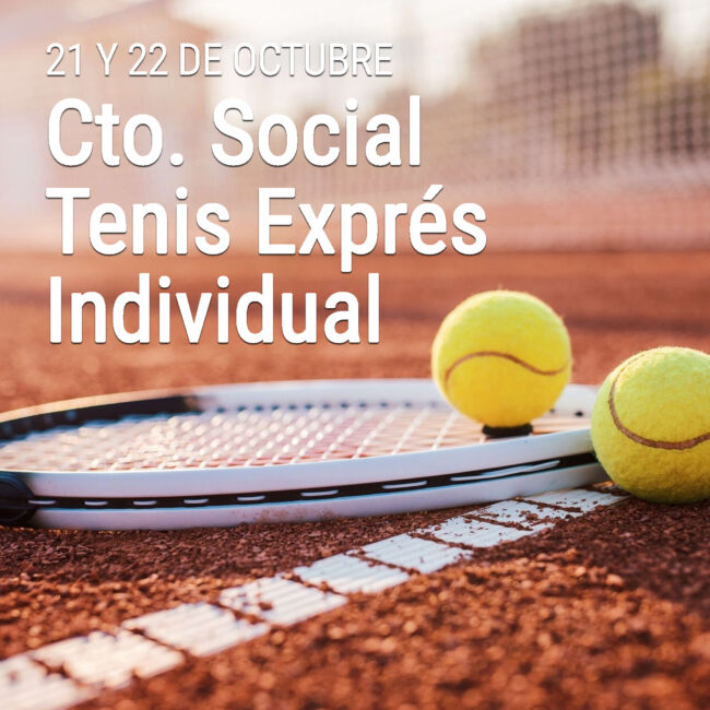 TENIS CTO SOCIAL TENIS EXPRES INDIVIDUAL