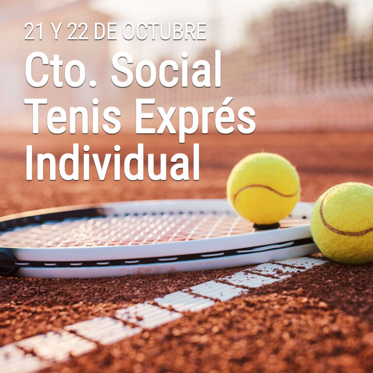 TENIS CTO SOCIAL TENIS EXPRES INDIVIDUAL