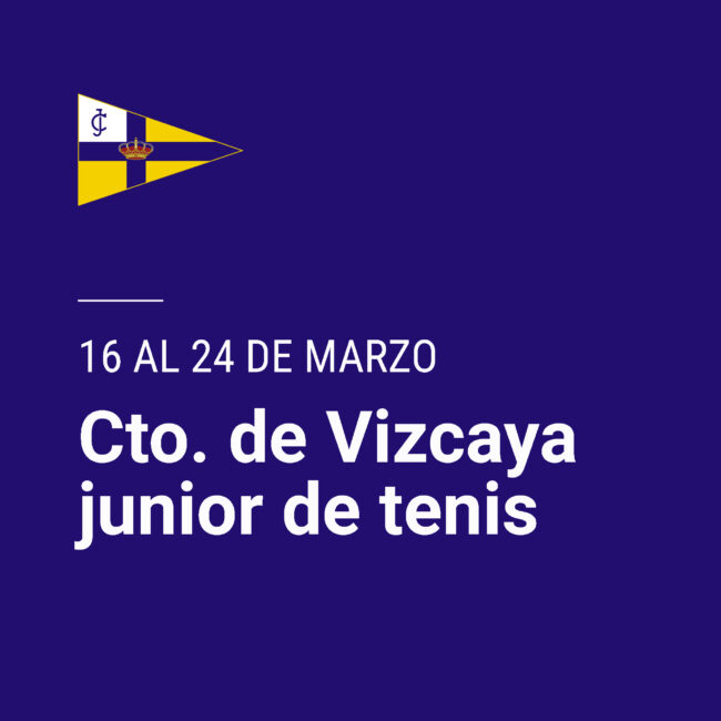 TENIS CTO VIZCAYA JUNIOR