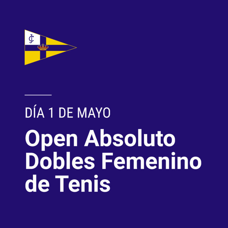 TENIS OPEN ABDOLUTO DOBLES FEMENINO