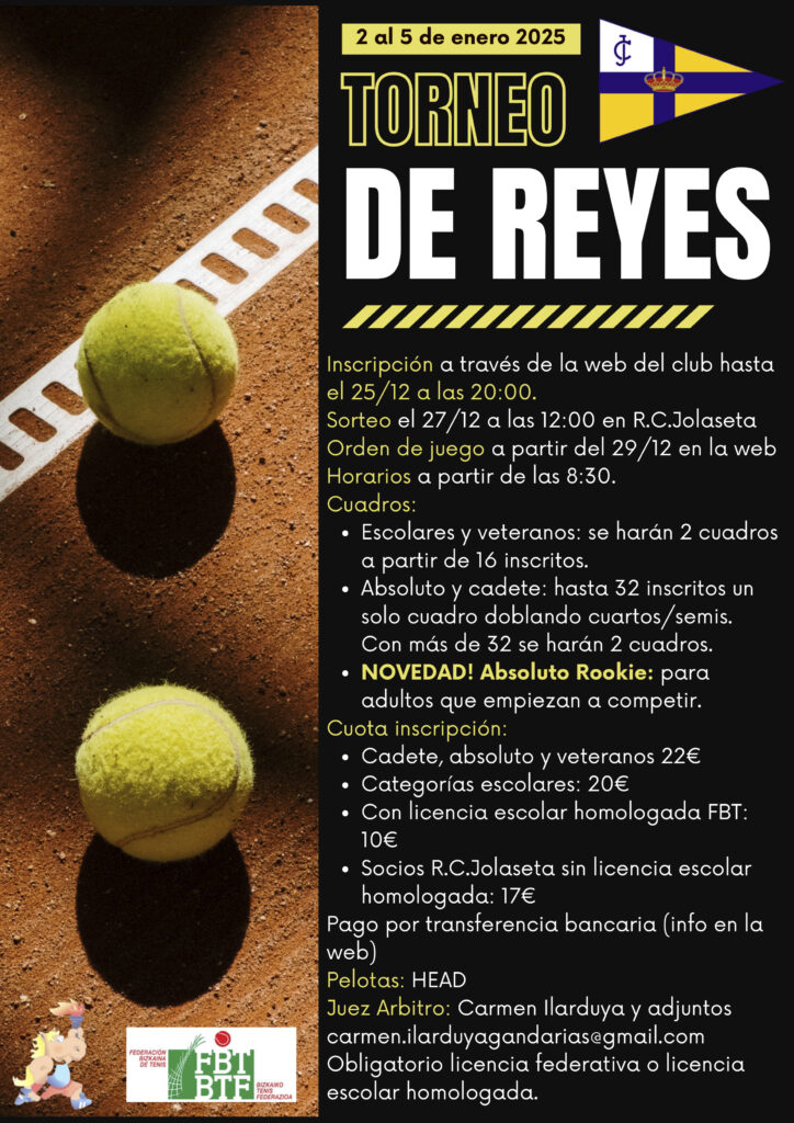 Cartel Torneo de Reyes 2025