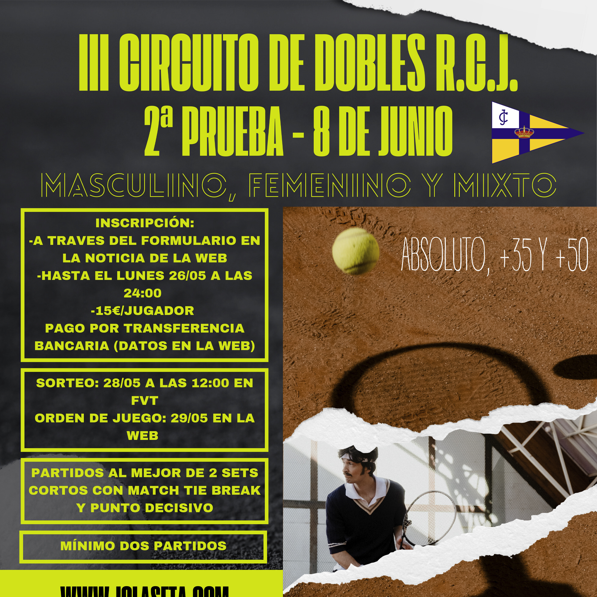 TENIS DOBLES 2 PRUEBA